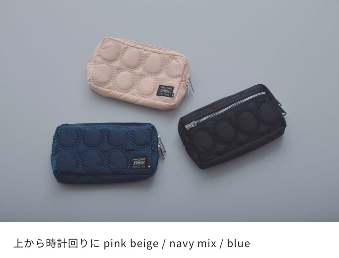 ミナペルホネン tambourine（タンバリン）× PORTER ポーチ・新品