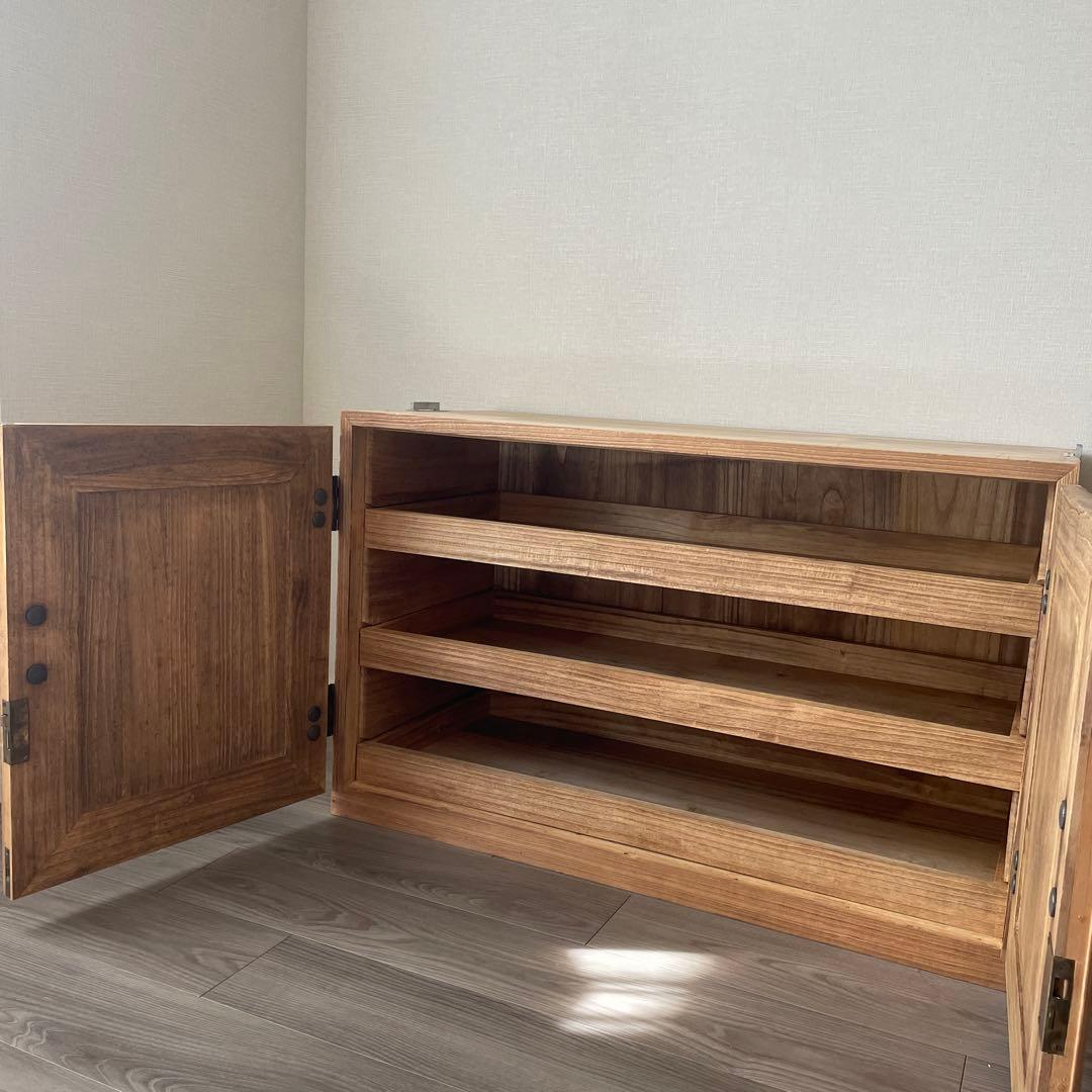 25)桐箪笥　アンティーク　チェスト　テレビ台　和箪笥　古家具