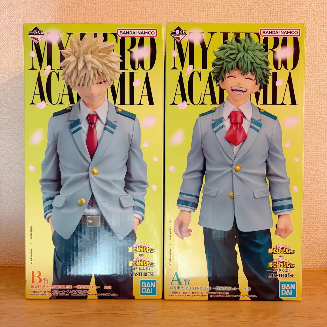 僕のヒーローアカデミア　紡がれる想い　一番くじ　 A賞　B賞　フィギュア