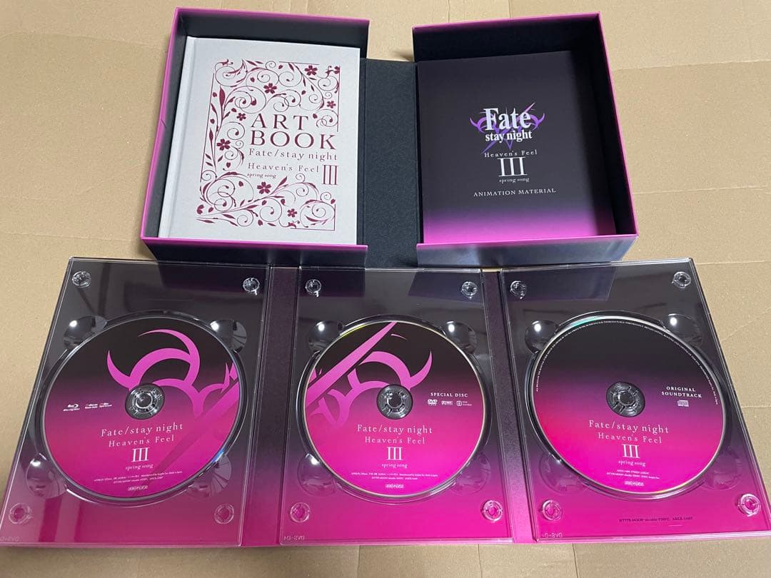Fate Heaven's Feel ⅠーⅢ Blu-ray