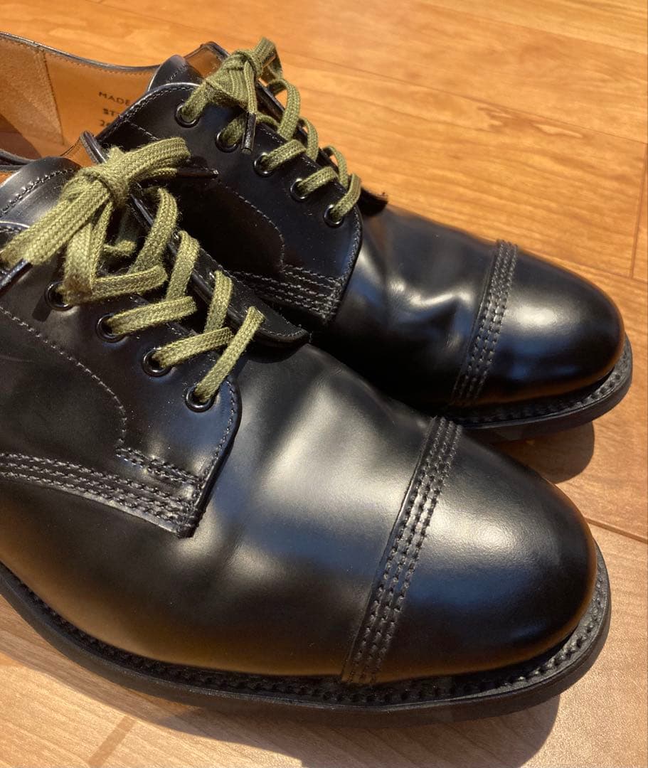 売り切り最終値下げ 新品UK8 サンダースミリタリーダービーシューズ 27㎝