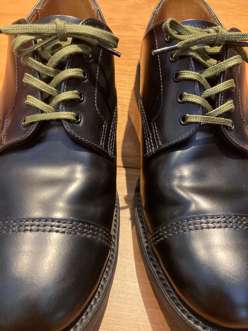 売り切り最終値下げ 新品UK8 サンダースミリタリーダービーシューズ 27㎝