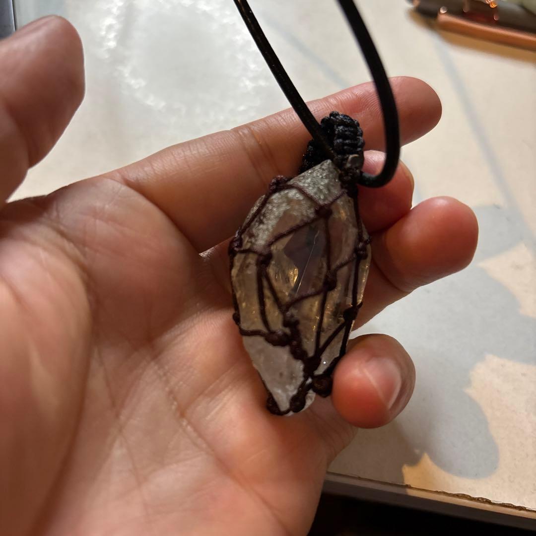 ガーネッシュヒマール水晶！ラパ産！すっごい綺麗！ズドーンとくる！