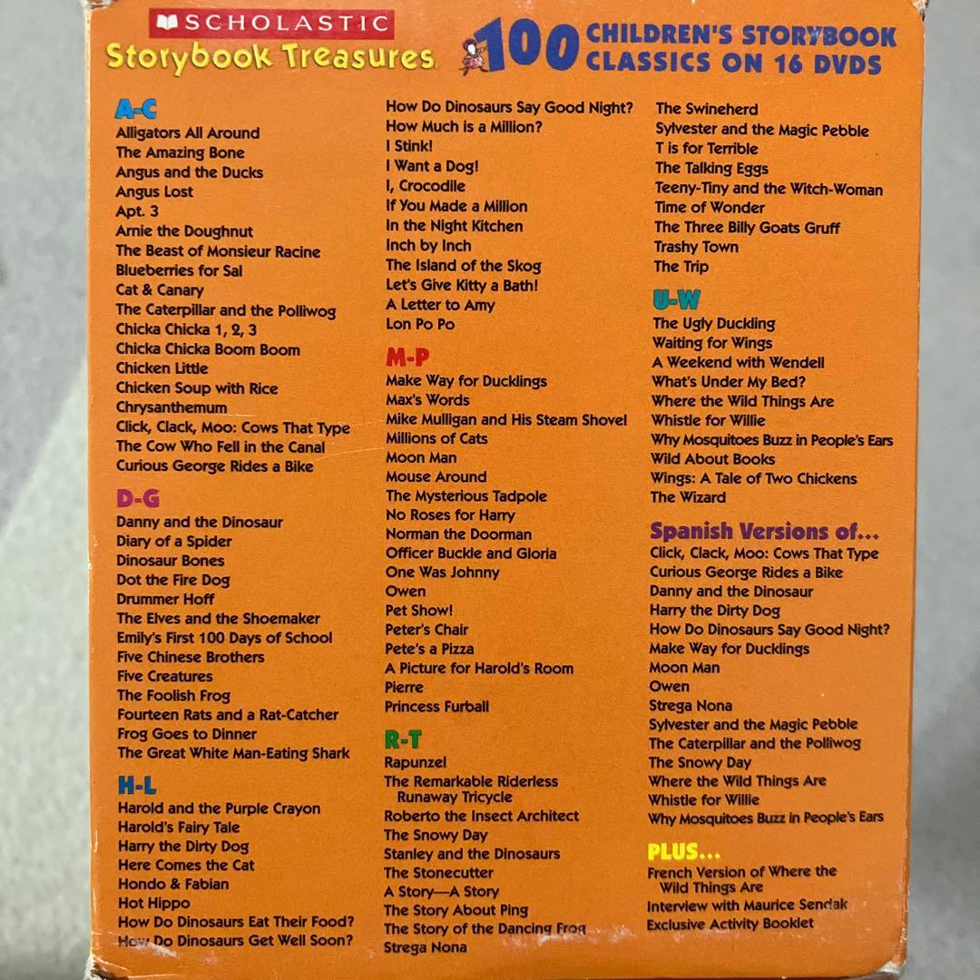 キッズ・ファミリー Treasury of 100 Storybook classics DVD