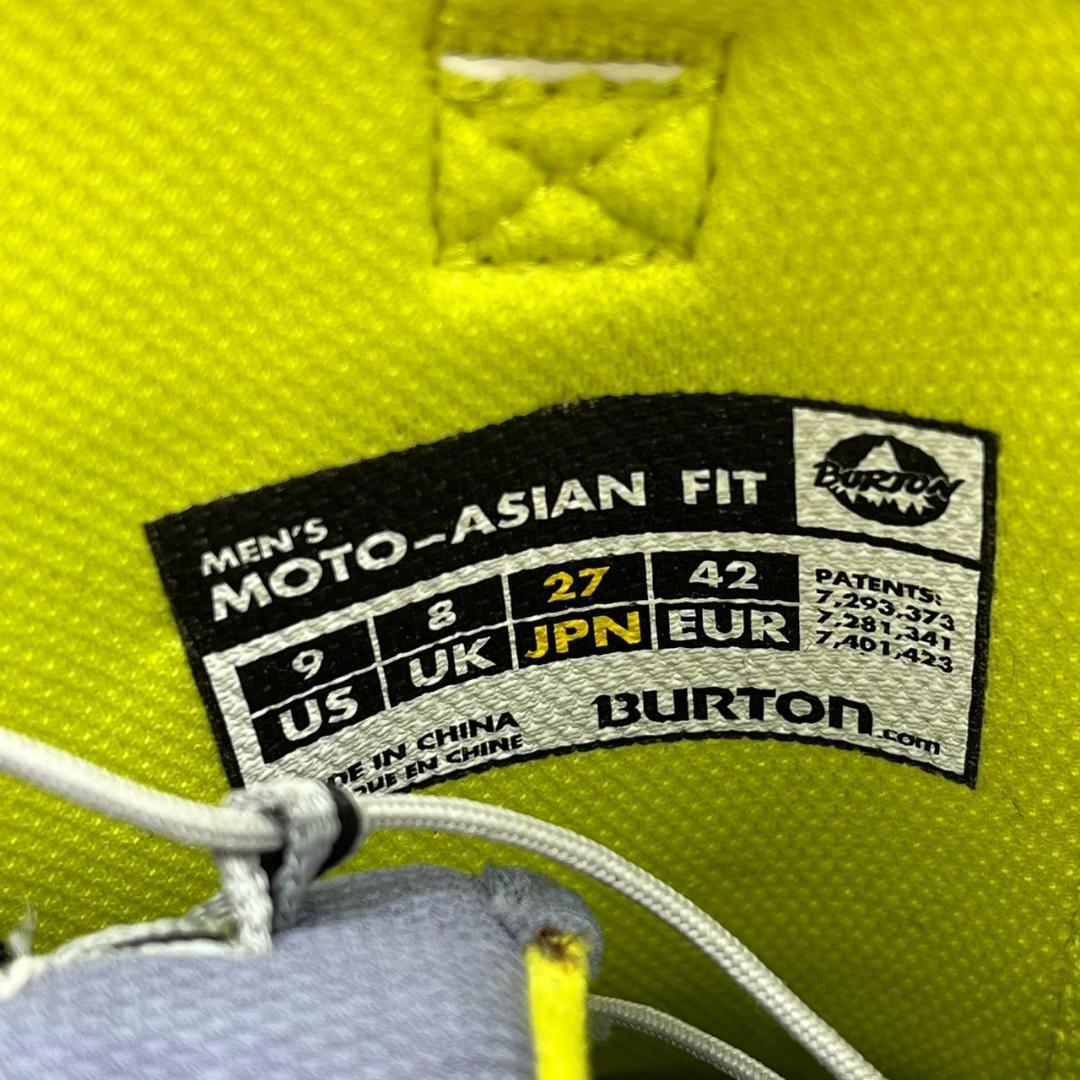 使用少 BURTON MOTO ASIAN FIT 27cm メンズ