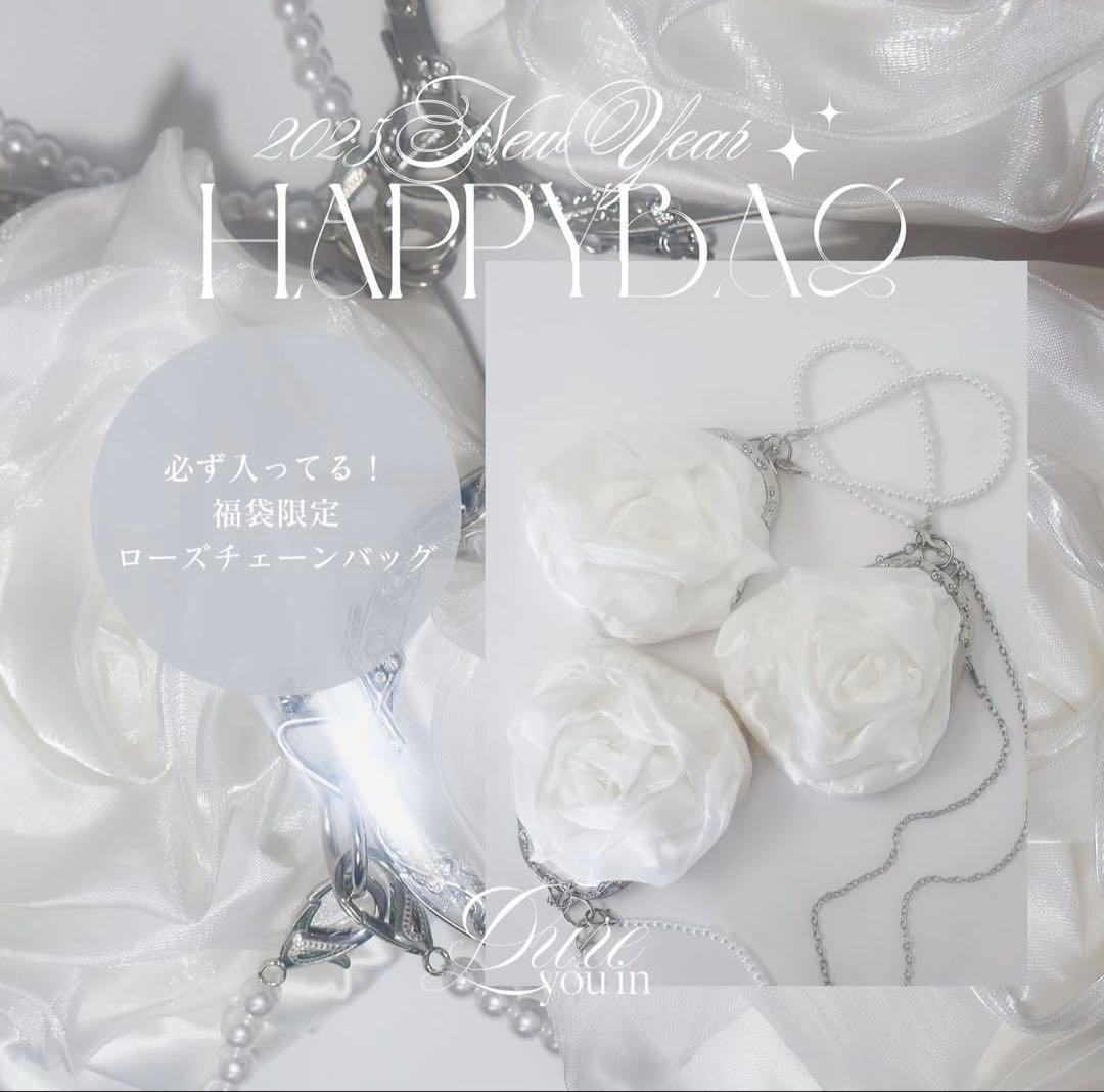 新品*限定品lureyouin ローズチェーンバッグ