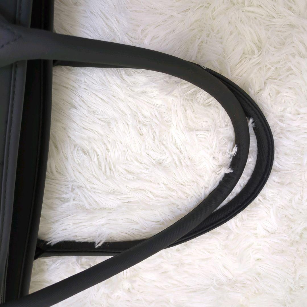 ルコック ゴルフバッグ トートバッグ ユニセックス　ブラック　二層式