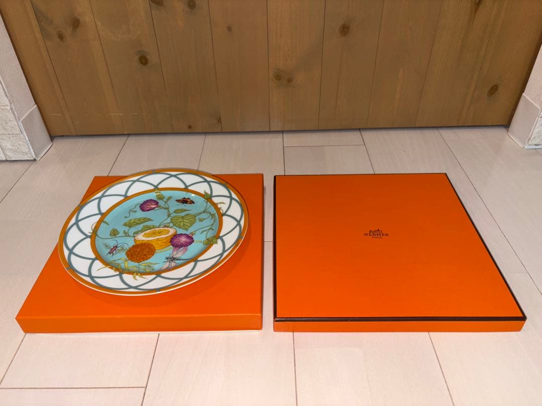 【新品・未使用】HERMES エルメス シエスタ 22.5cmプレート想定