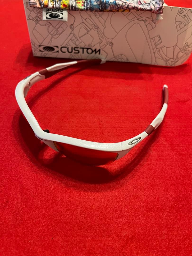 オークリー　カスタムサングラス　レディース　偏光　ハーフジャケット