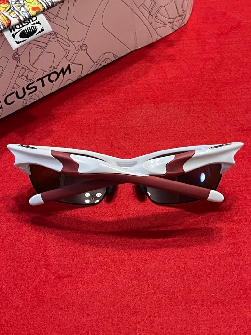 オークリー　カスタムサングラス　レディース　偏光　ハーフジャケット