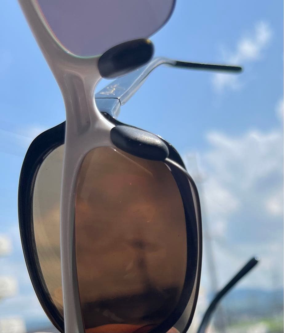 オークリー　カスタムサングラス　レディース　偏光　ハーフジャケット