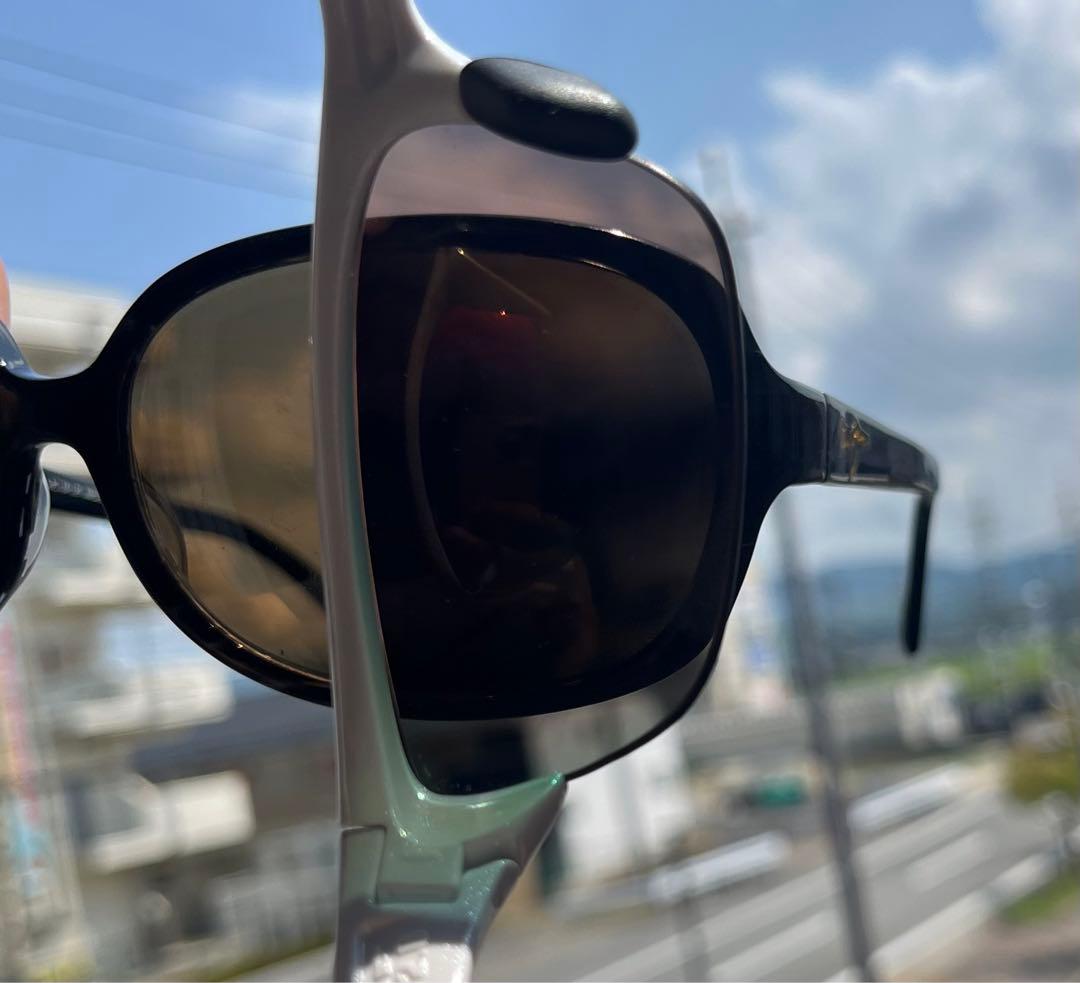 オークリー　カスタムサングラス　レディース　偏光　ハーフジャケット