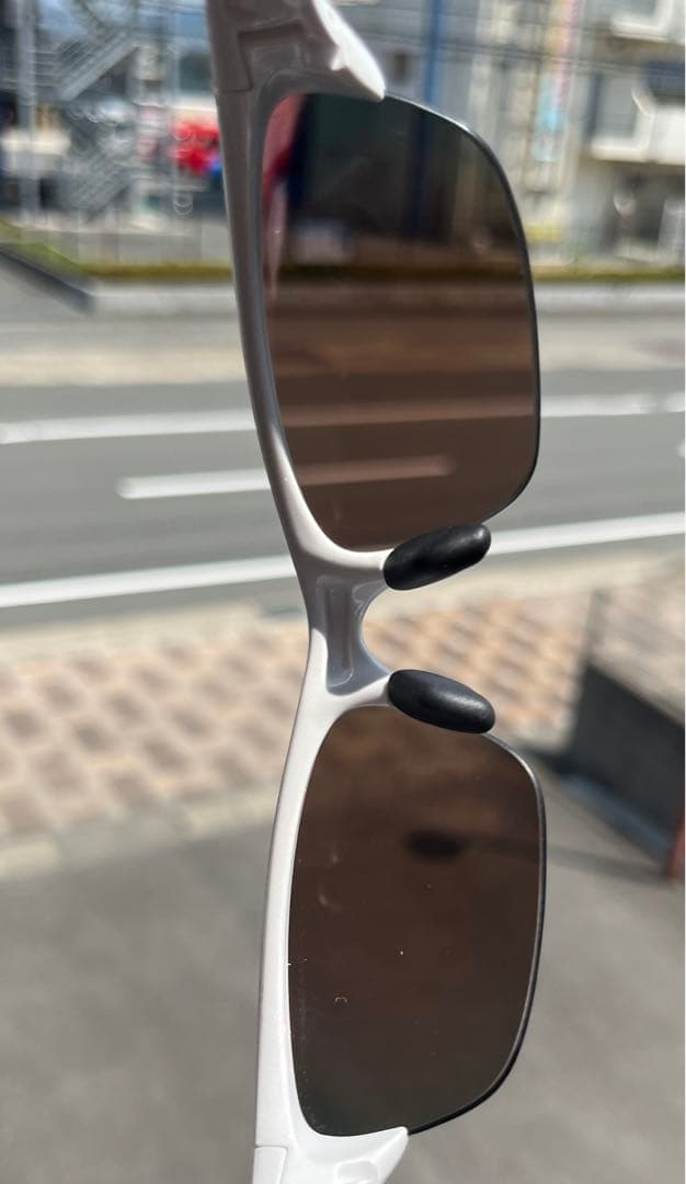 オークリー　カスタムサングラス　レディース　偏光　ハーフジャケット