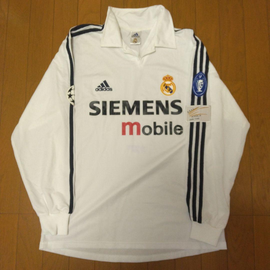 【缶付】レアル・マドリード 02-03 ユニフォーム 長袖