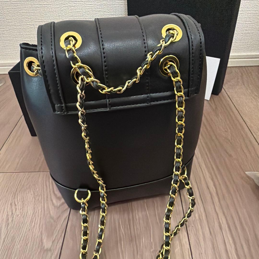 非売品 CHANEL ノベルティ ブラック ツイード バッグ リュック