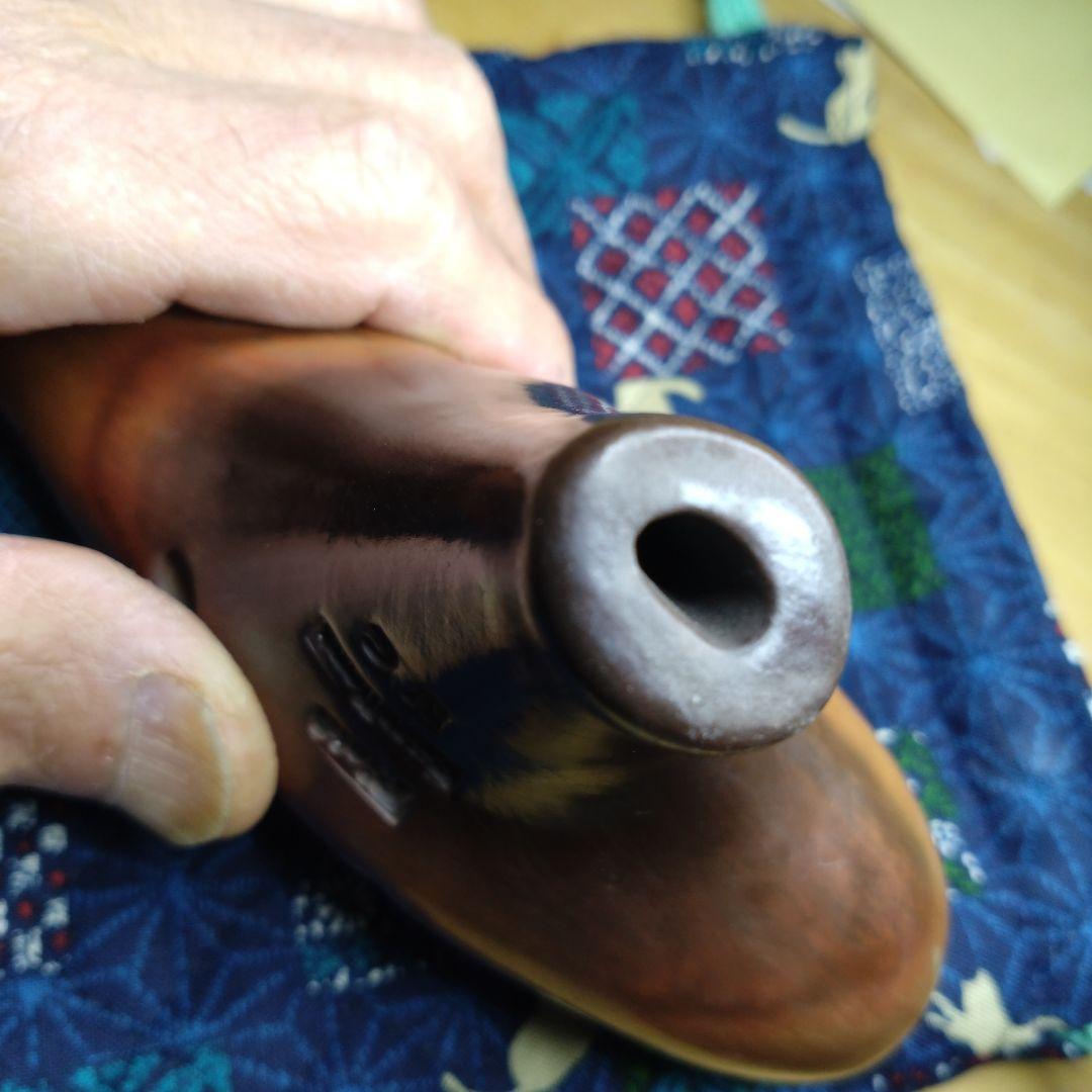 ピエタオカリナアルト4CEXcellentブラウングラデーション