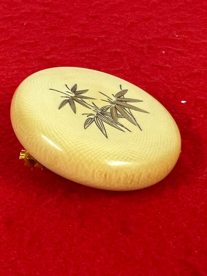 饅頭根付　蒔絵　BL2-040