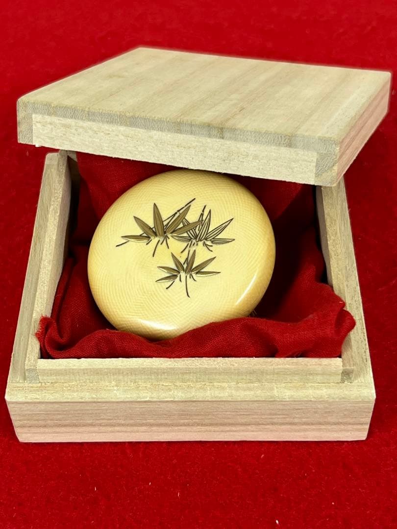 饅頭根付　蒔絵　BL2-040