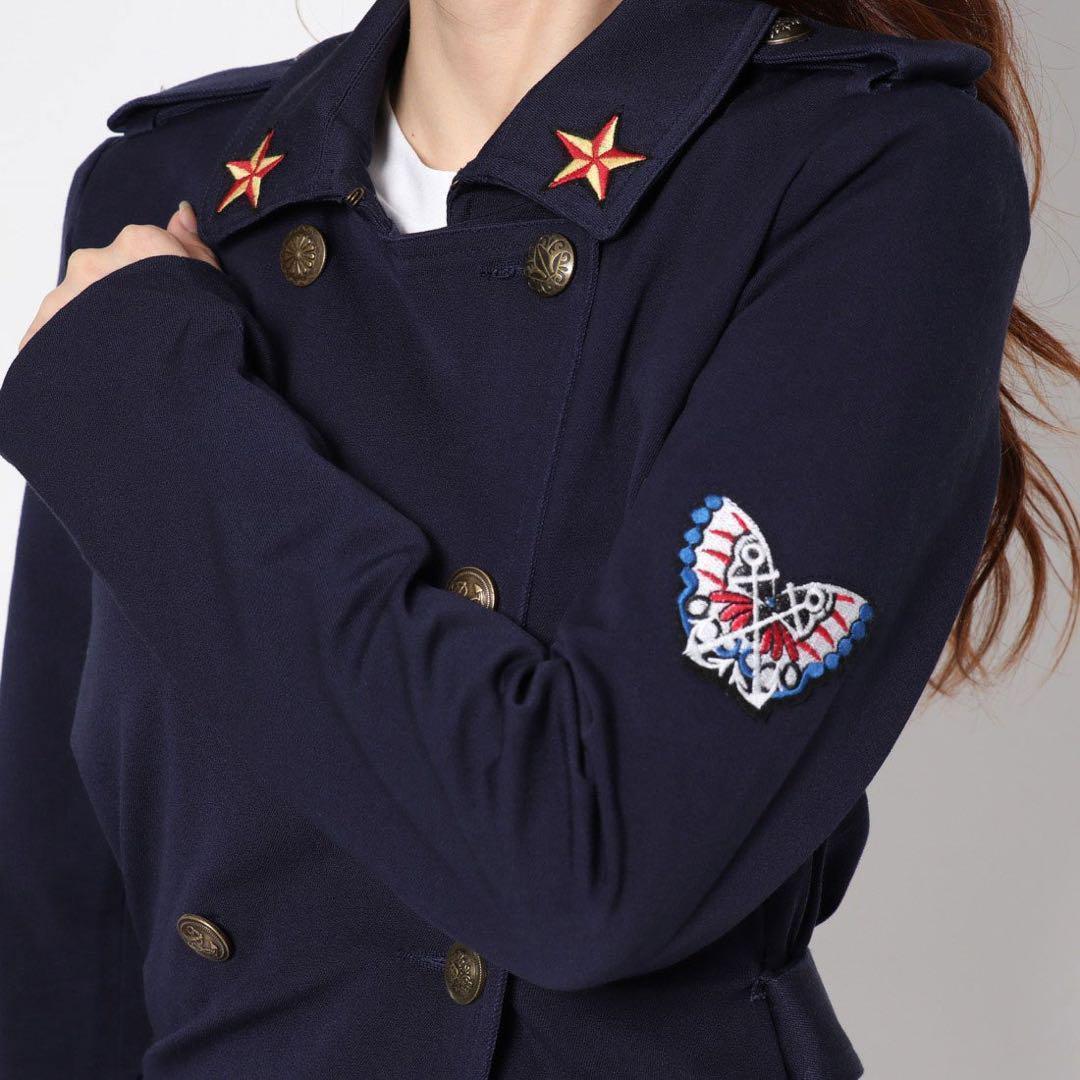 【未使用タグ付き！】Desigualデシグアル トレンチコート　XXLサイズ