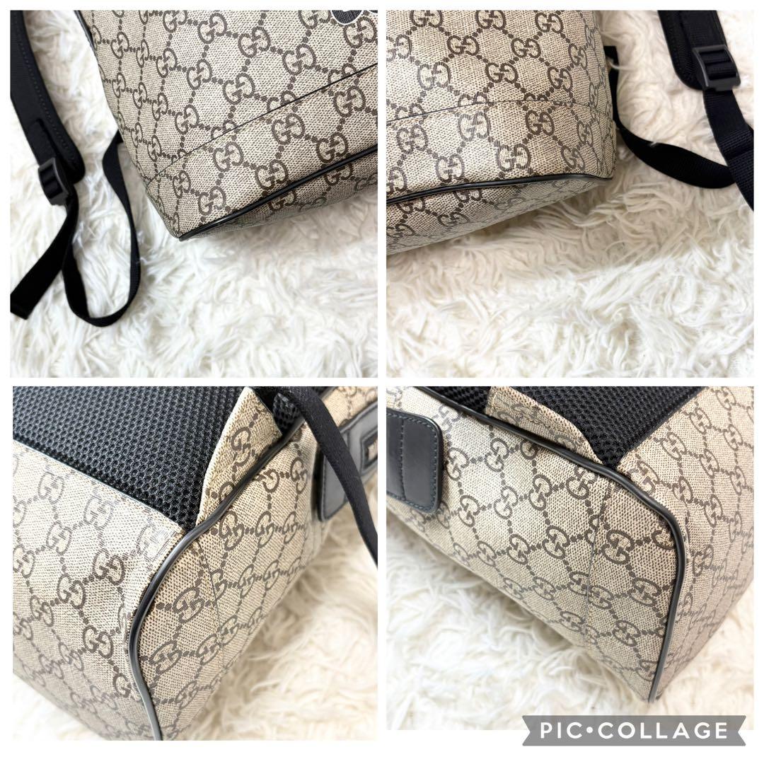 ノラさま専用 グッチ GGシュプリーム バックパック ユニセックス ビー蜂
