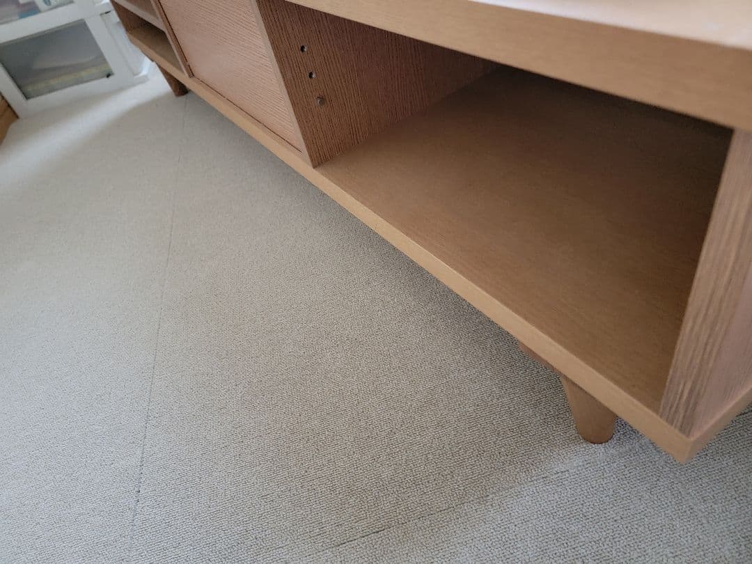 ナチュラルウッド　引き出し　テレビ台
