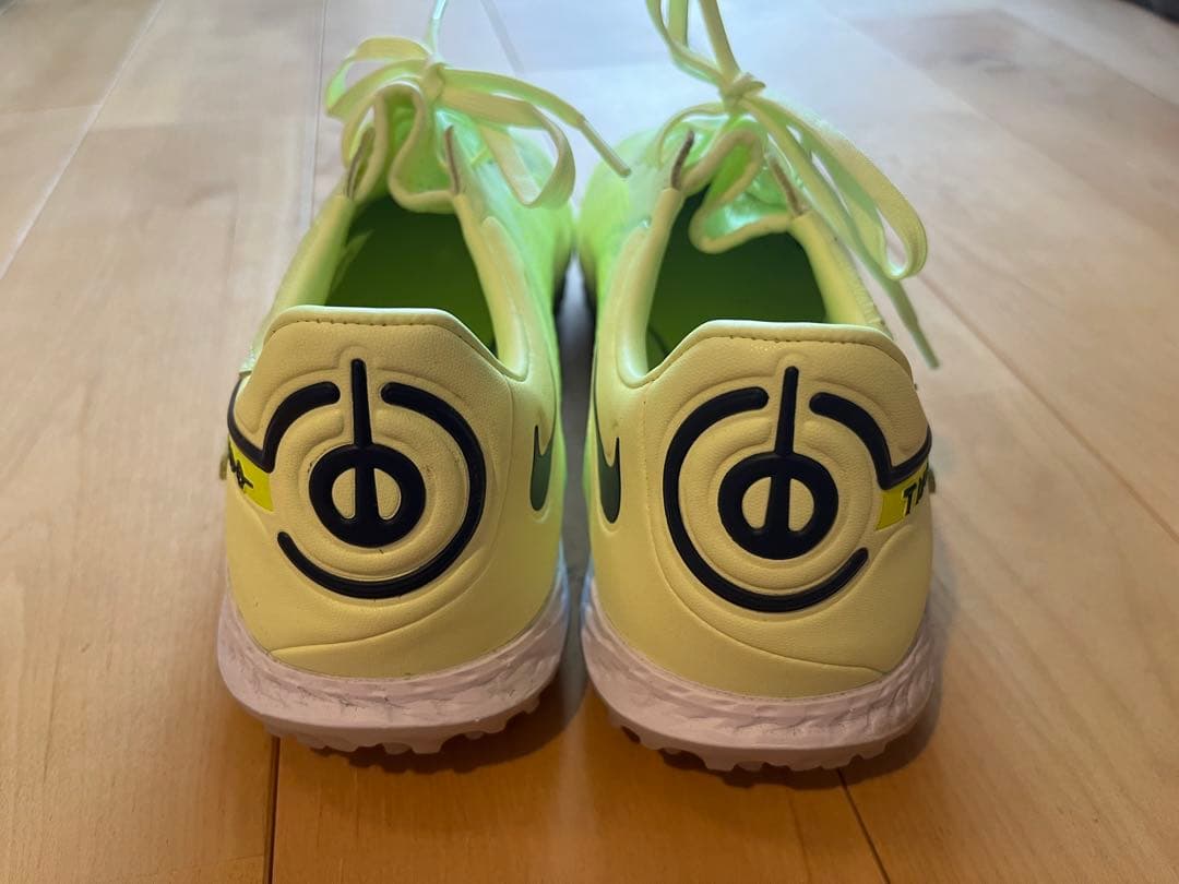 ナイキリアクトティエンポ9プロTFイエロー×ホワイト27cm NIKE ターフ