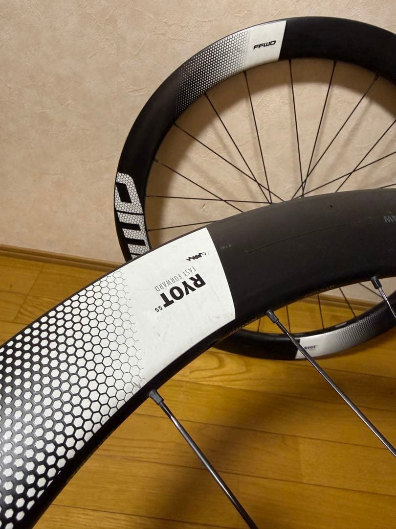 FFWD Ryto 55 カーボンホイールセット