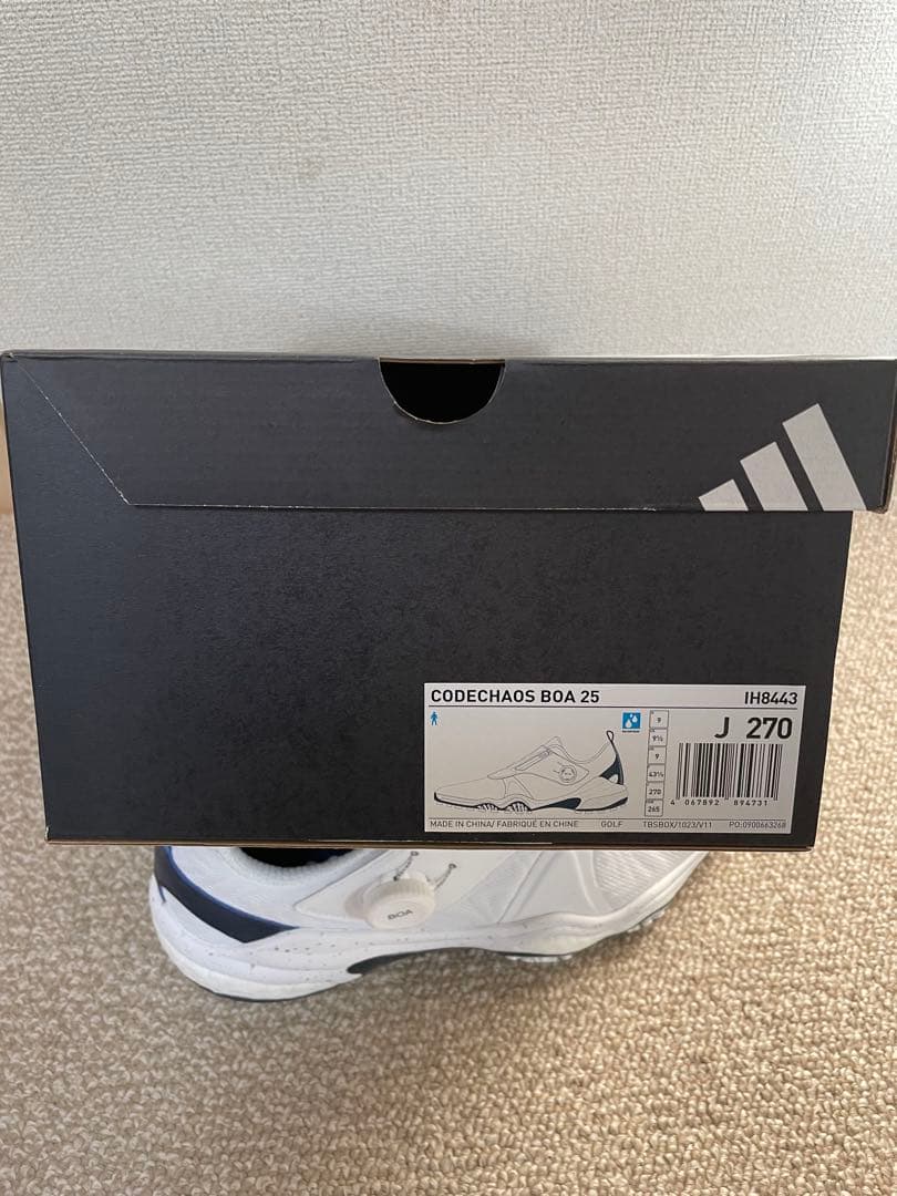 ゴルフシューズadidas コードカオス25ボア