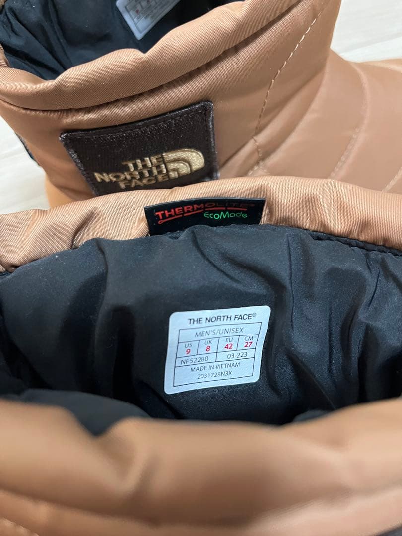 【値下げ】ノースフェイス ヌプシ NF52280 ブラウン