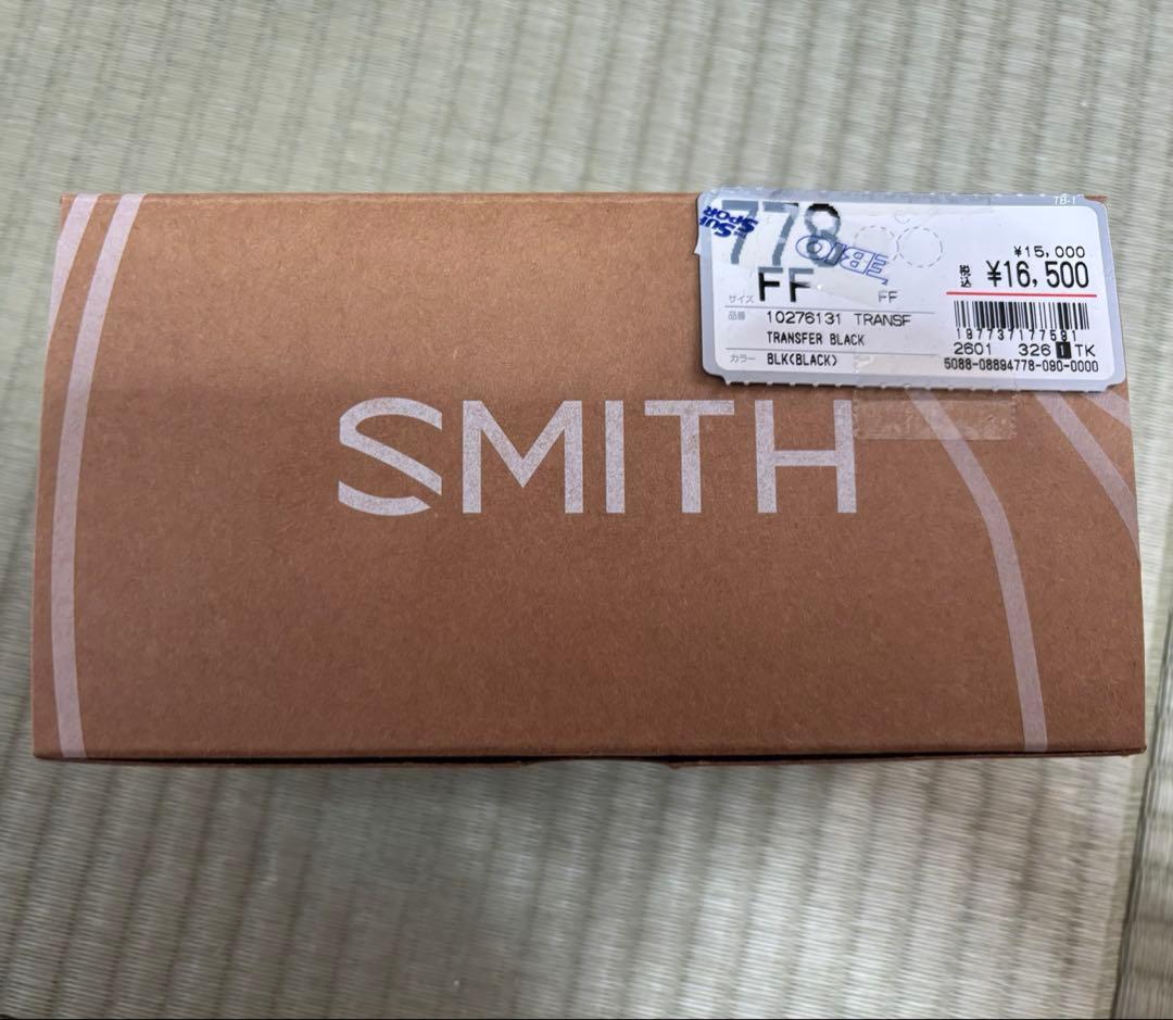 【1回使用のみ】Smith ゴーグル　transfer