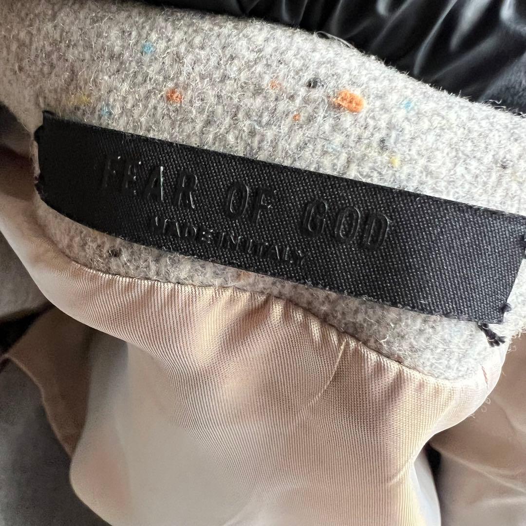 FEAR OF GOD　フィアオブゴッド　18AW　ノーカラージャケット　L
