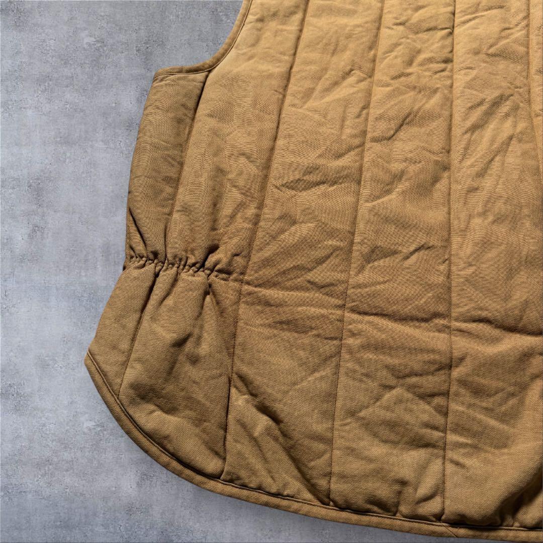 【1711】80年代USA製WallsキルティングダックベストTALONジッパー