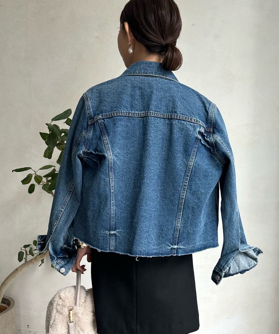 未使用タグ付き☆ドゥドゥのショート丈Gジャン