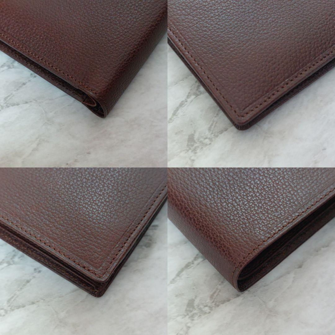 BURBERRY　バーバリー　折財布　ノバチェック　本革　ブラウン