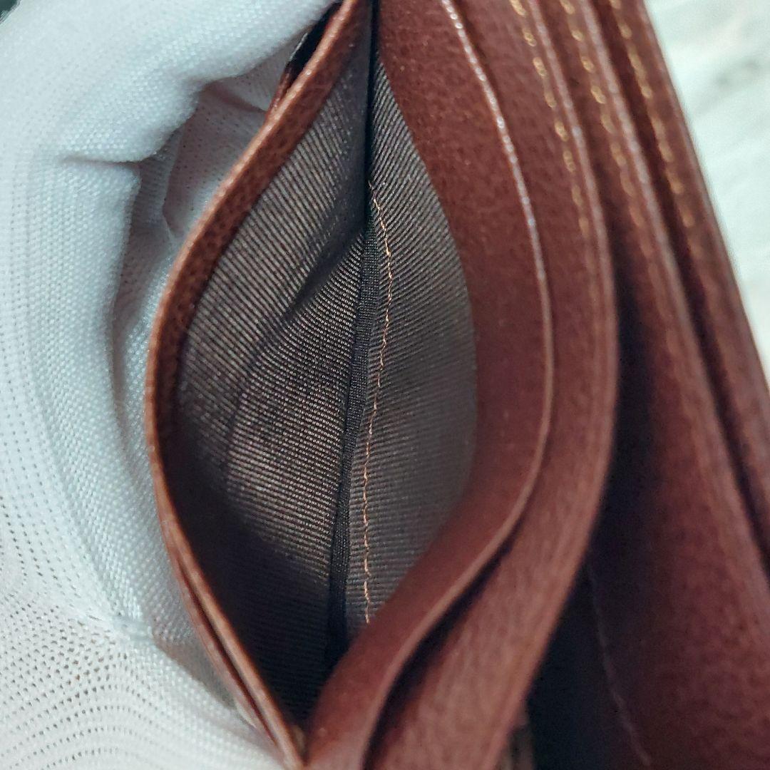 BURBERRY　バーバリー　折財布　ノバチェック　本革　ブラウン