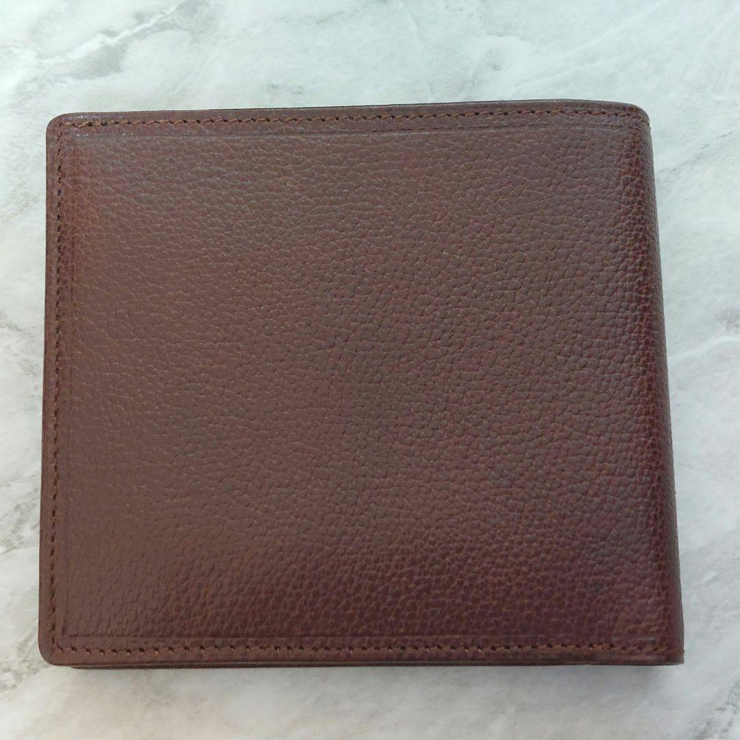 BURBERRY　バーバリー　折財布　ノバチェック　本革　ブラウン