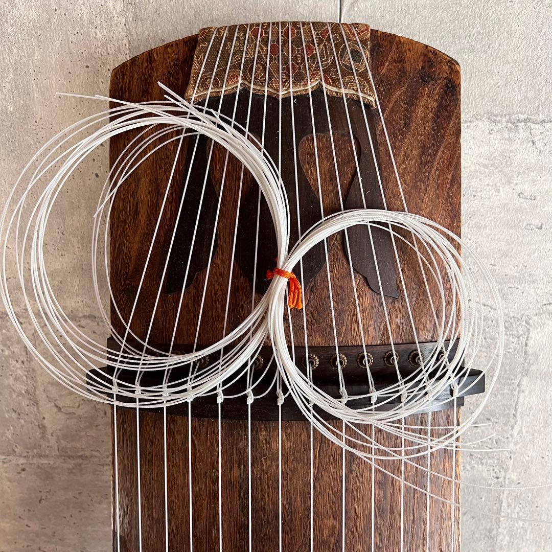 琴 13弦 すだれ彫 初心者 琴柱 カバー付属