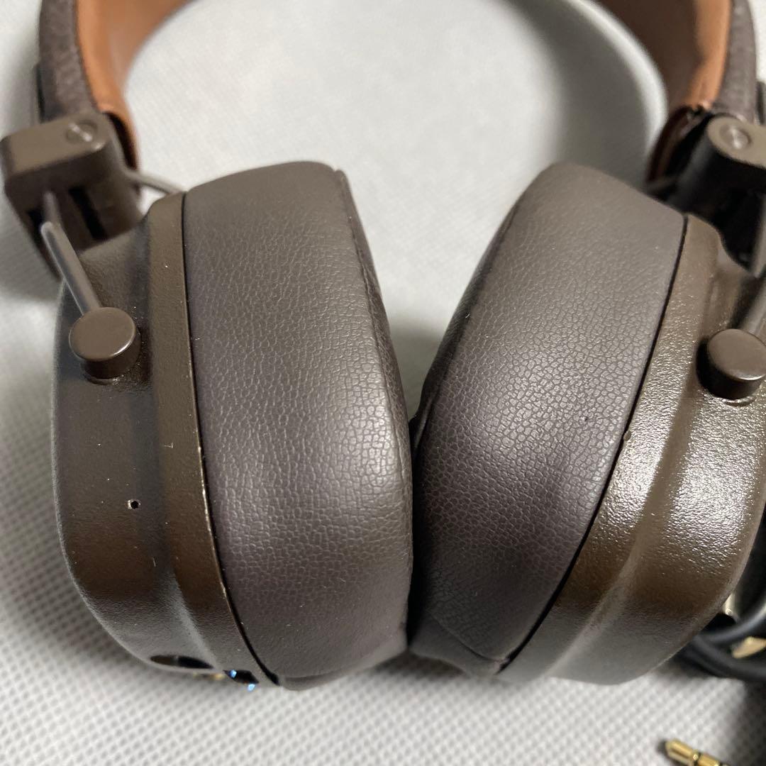 Marshall ワイヤレスオンイヤーヘッドホン Major IV ブラウン