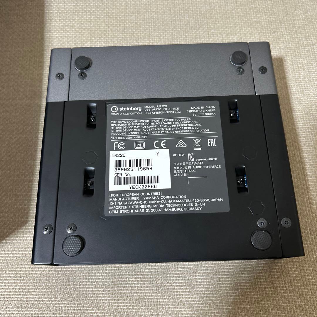 Steinberg UR 22 C オーディオインターフェイス