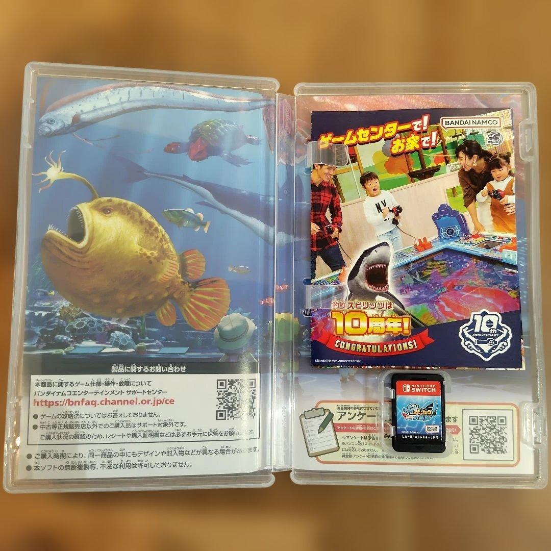 釣りスピリッツ　釣って遊べる水族館　スイッチ　サオコン２個セット
