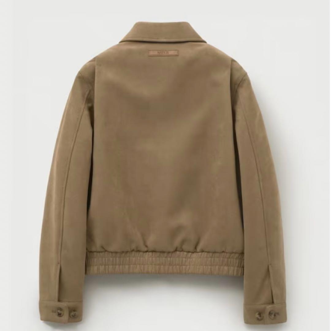 satur ブラウン ジャケット