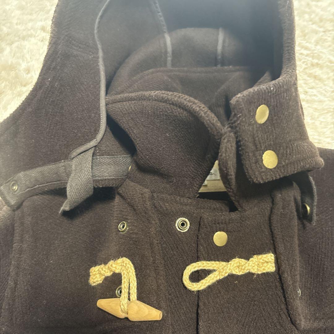 美品 Paul Smith ポールスミス　ヘリンボーン ダッフルコート M 茶