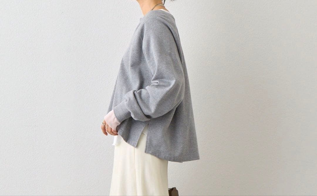 RIVE DROITE リヴドロワ　ハーフZIPスエット