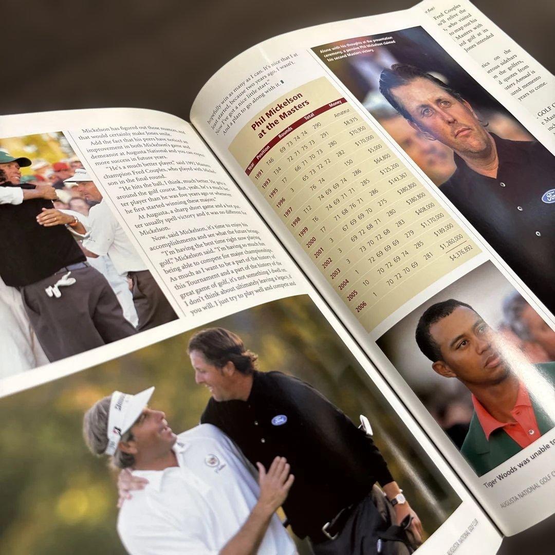 The Masters 2006年公式写真集(洋書)表紙付き