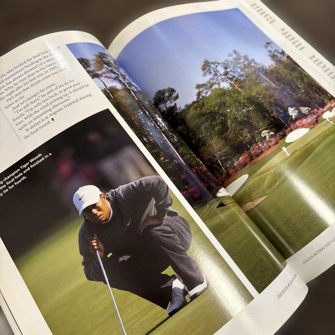 The Masters 2006年公式写真集(洋書)表紙付き