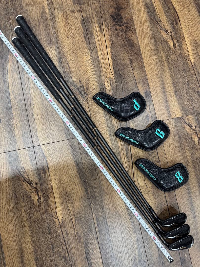 マスダゴルフ JM-H2 PVDブラック #8-P スチールファイバー i95