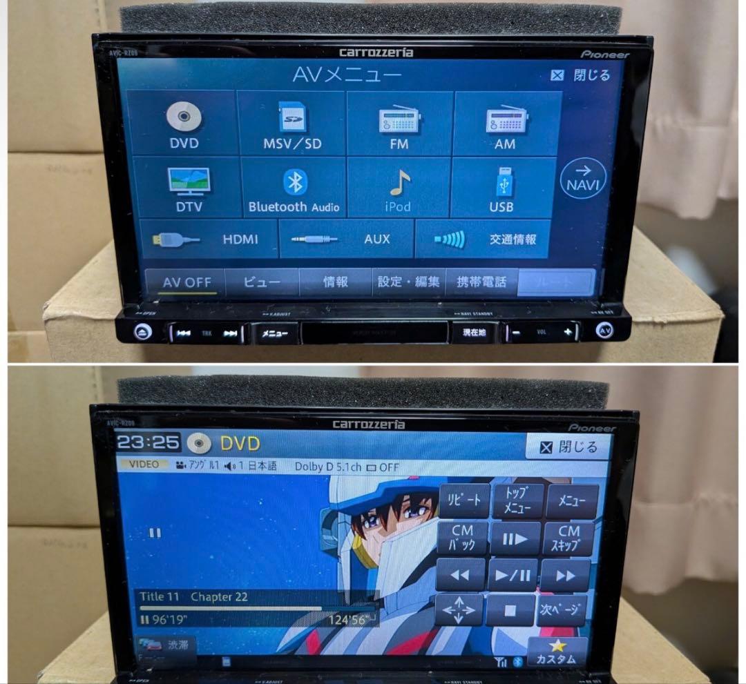 carrozzeria 楽ナビ AVIC-RZ09 同等品 スバル G-RZ09