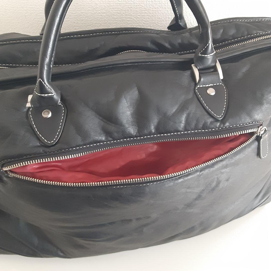 ONOFF オノフ ラムレザー調ボストンバッグ ゴルフバッグ