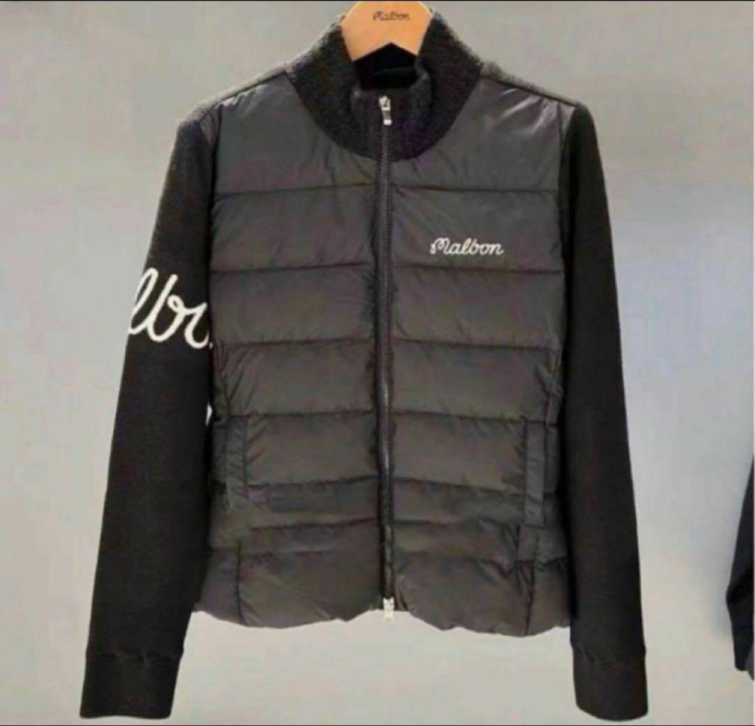 Malbon マルボンゴルフ ウェアレディース ダウンジャケット トップス　黒