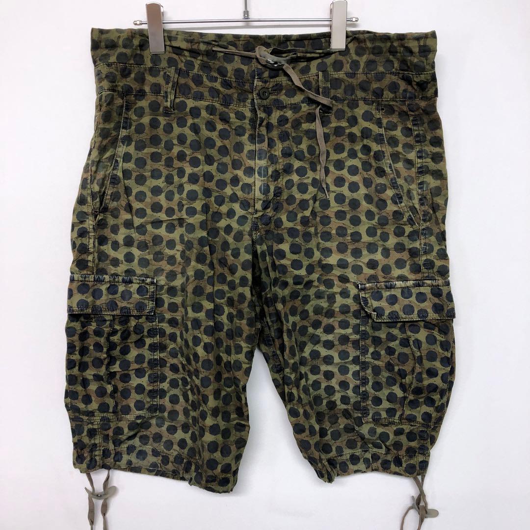 FINAL  00s archives 古着 水玉×迷彩 カーゴショーツ